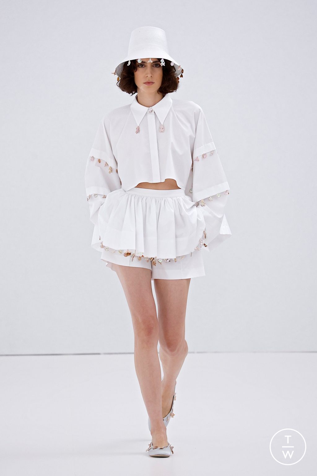 Fashion Week Milan Spring/Summer 2026 look 12 from the Vivetta collection womenswear