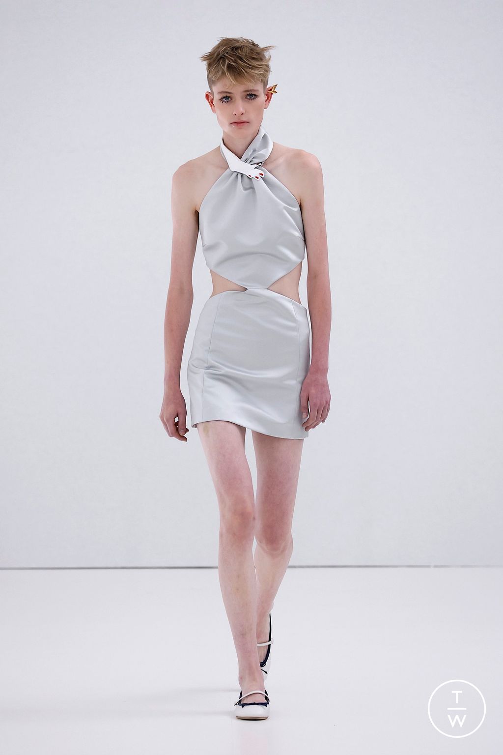 Fashion Week Milan Spring/Summer 2026 look 17 from the Vivetta collection womenswear