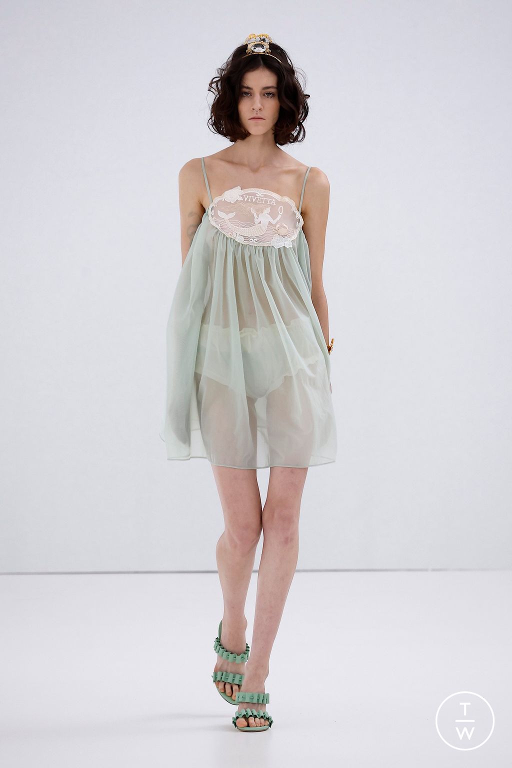 Fashion Week Milan Spring/Summer 2026 look 24 de la collection Vivetta womenswear