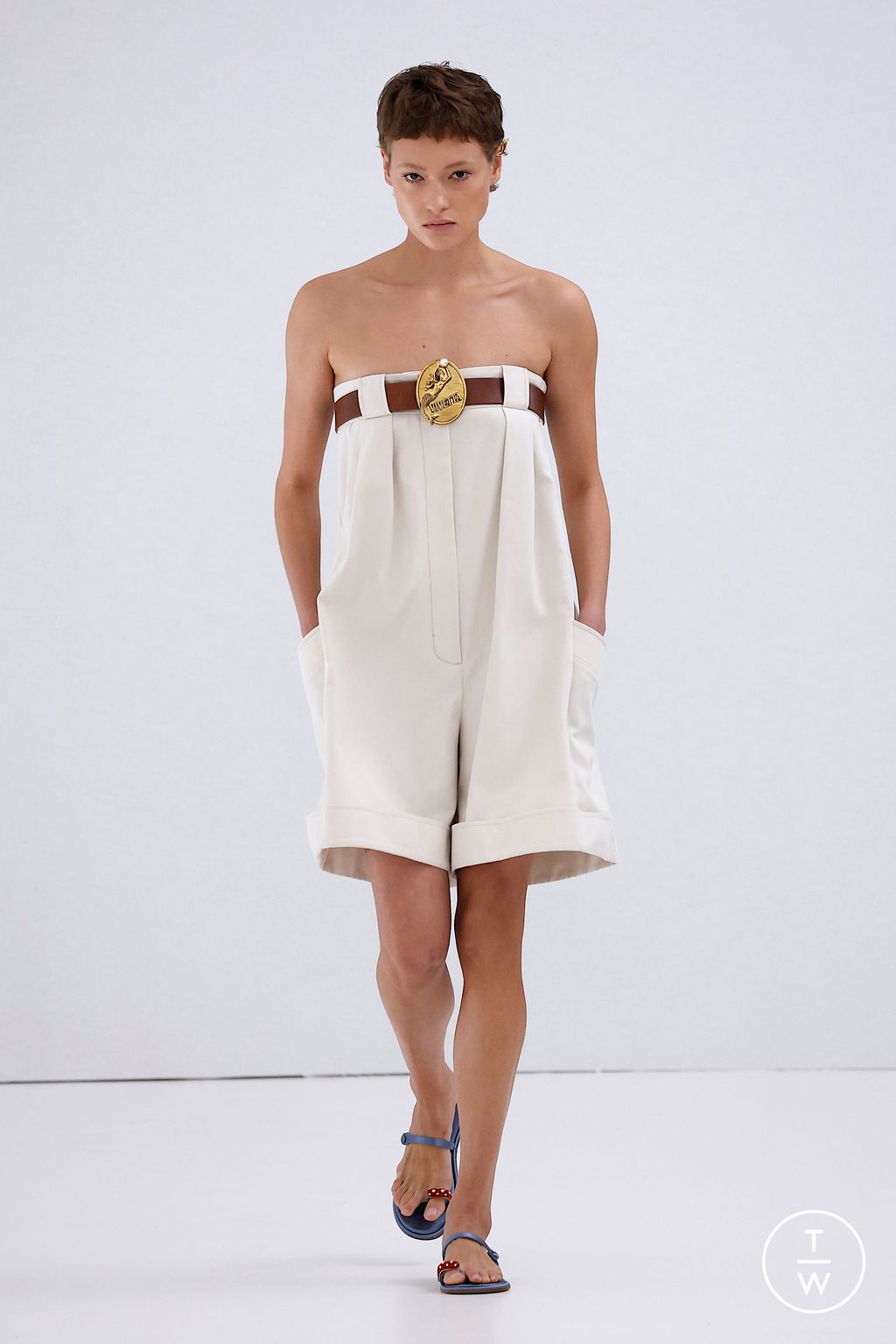 Fashion Week Milan Spring/Summer 2026 look 28 from the Vivetta collection womenswear