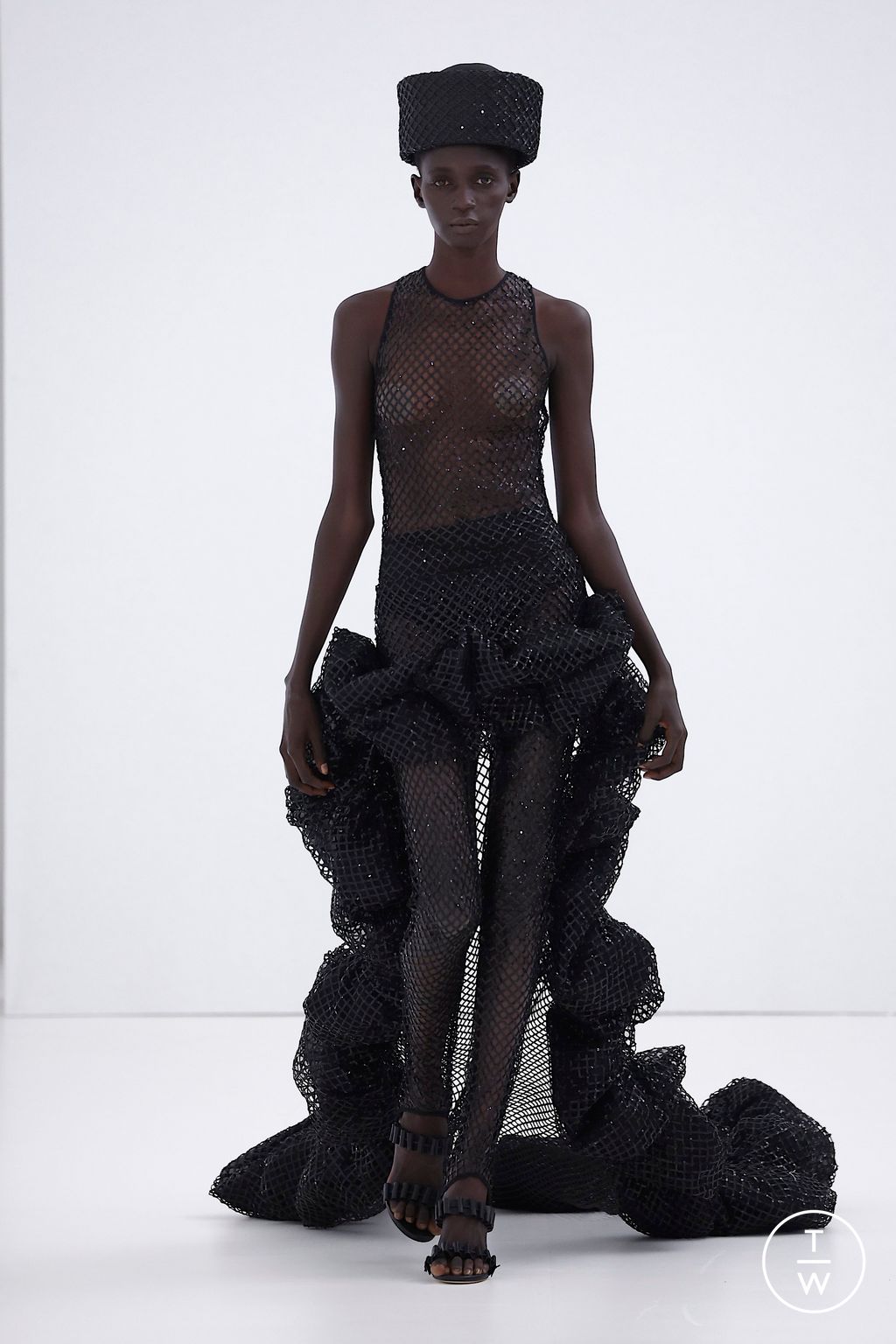 Fashion Week Milan Spring/Summer 2026 look 36 from the Vivetta collection womenswear