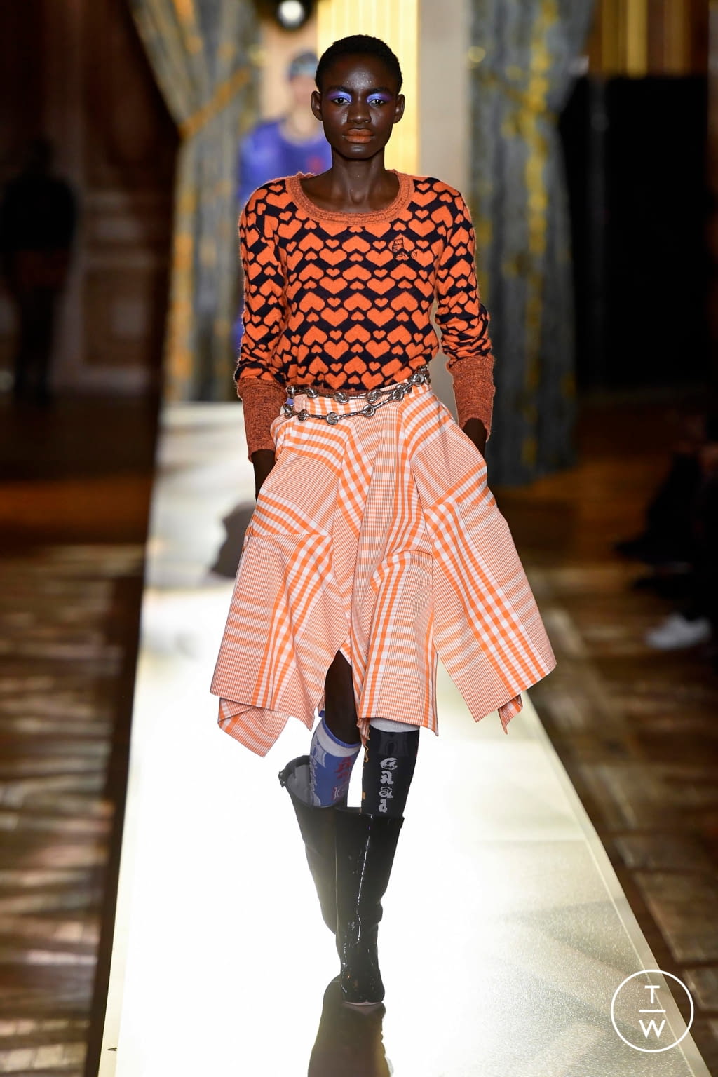 Fashion Week Paris Fall/Winter 2020 look 35 de la collection Andreas Kronthaler for Vivienne Westwood womenswear