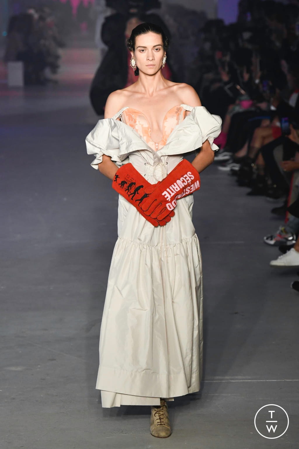 Fashion Week Paris Spring/Summer 2020 look 55 from the Andreas Kronthaler for Vivienne Westwood collection womenswear