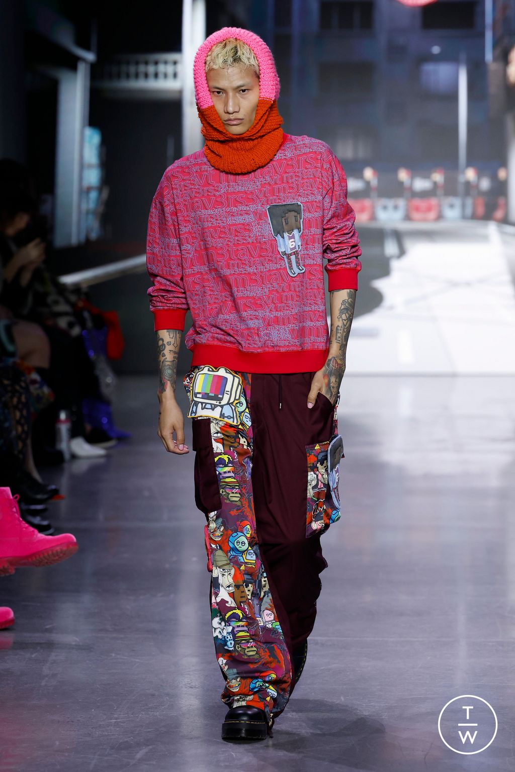 Fashion Week New York Fall/Winter 2023 look 3 from the Vivienne Tam collection womenswear