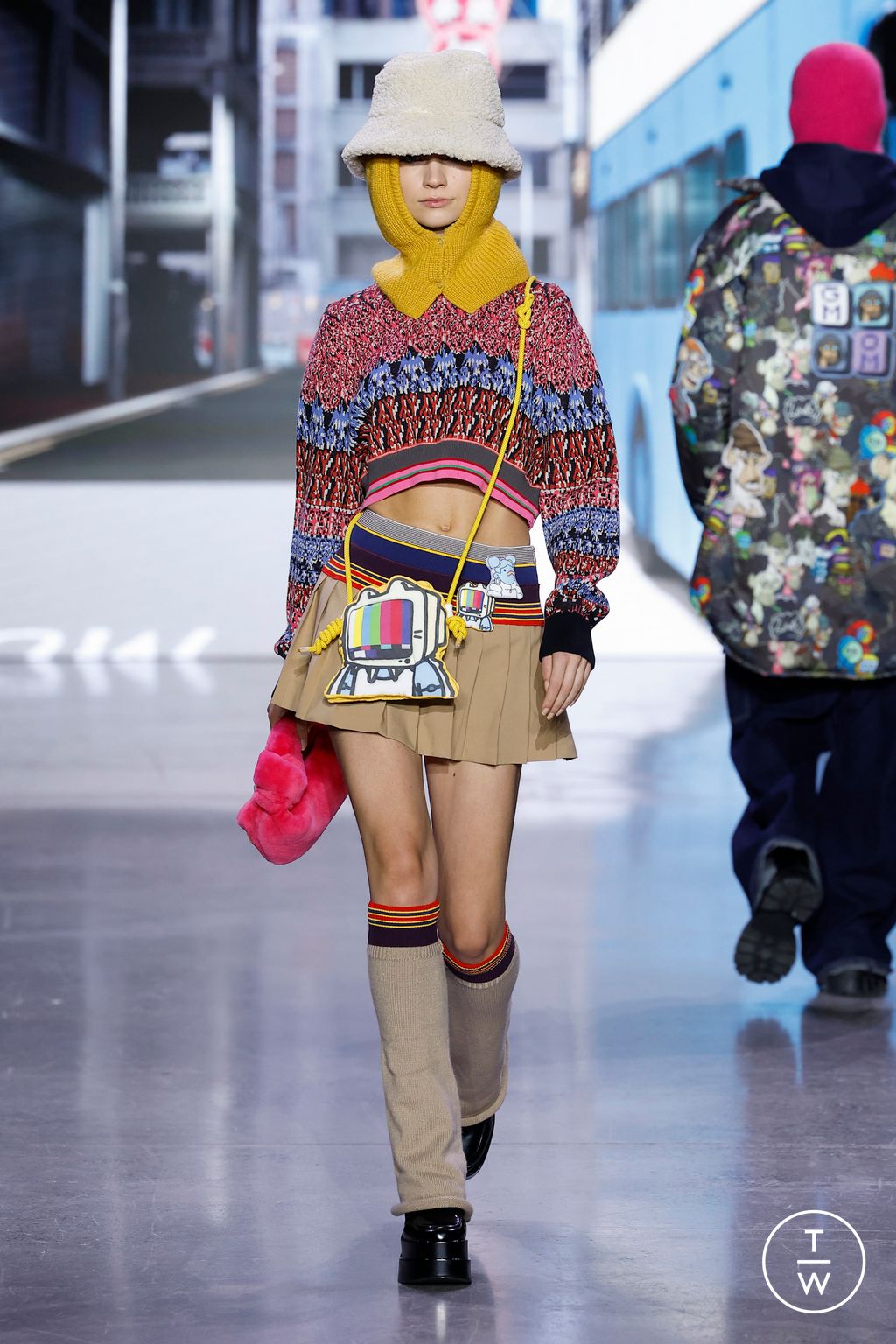 Fashion Week New York Fall/Winter 2023 look 6 de la collection Vivienne Tam womenswear