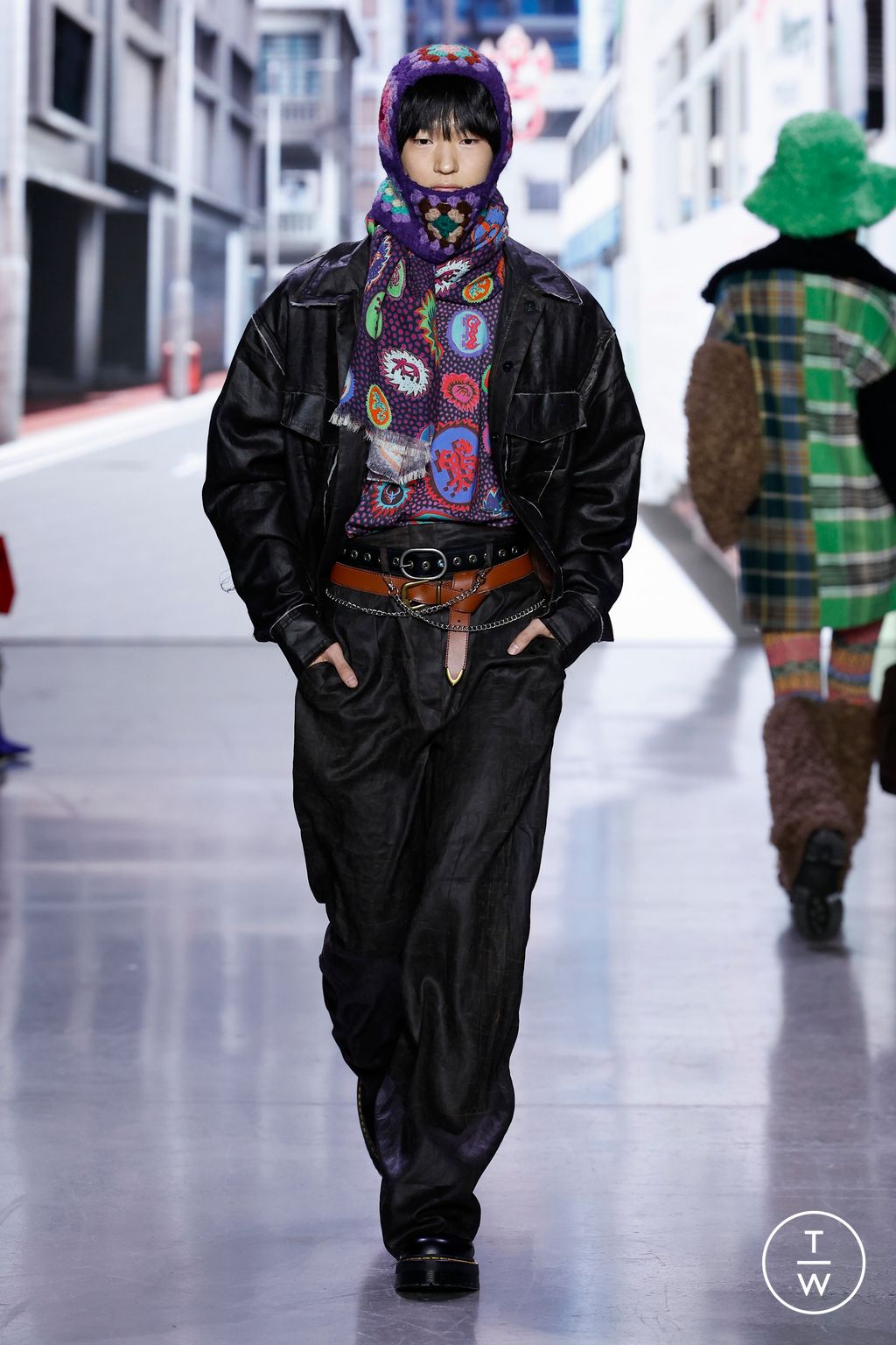 Fashion Week New York Fall/Winter 2023 look 8 de la collection Vivienne Tam womenswear