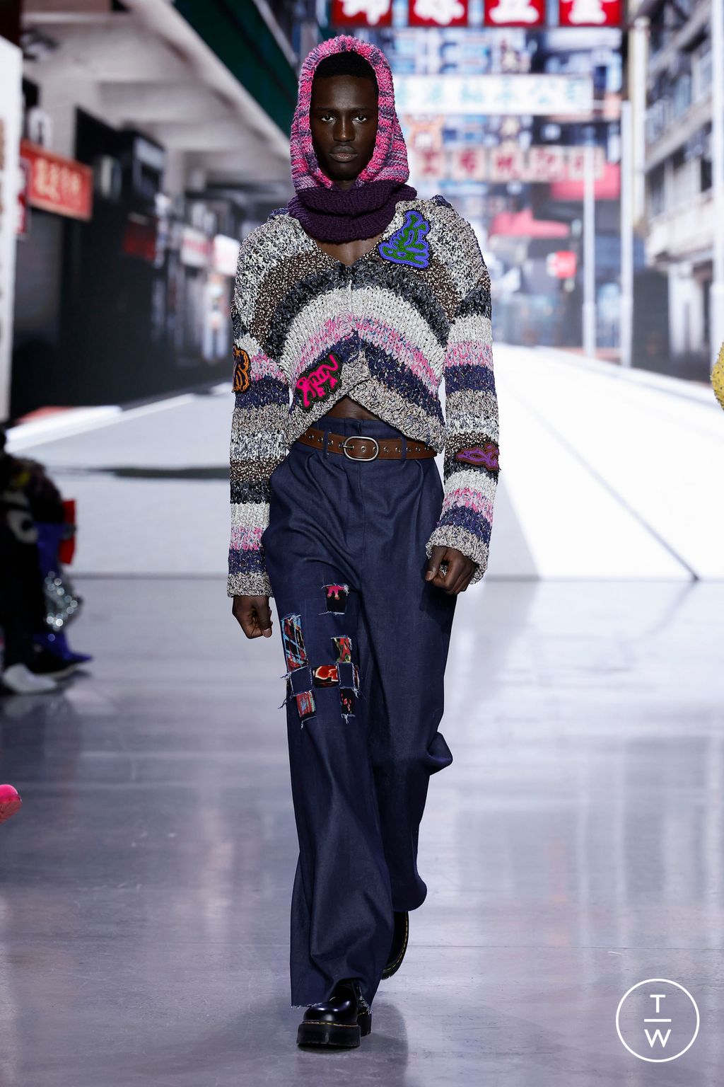 Fashion Week New York Fall/Winter 2023 look 22 from the Vivienne Tam collection womenswear