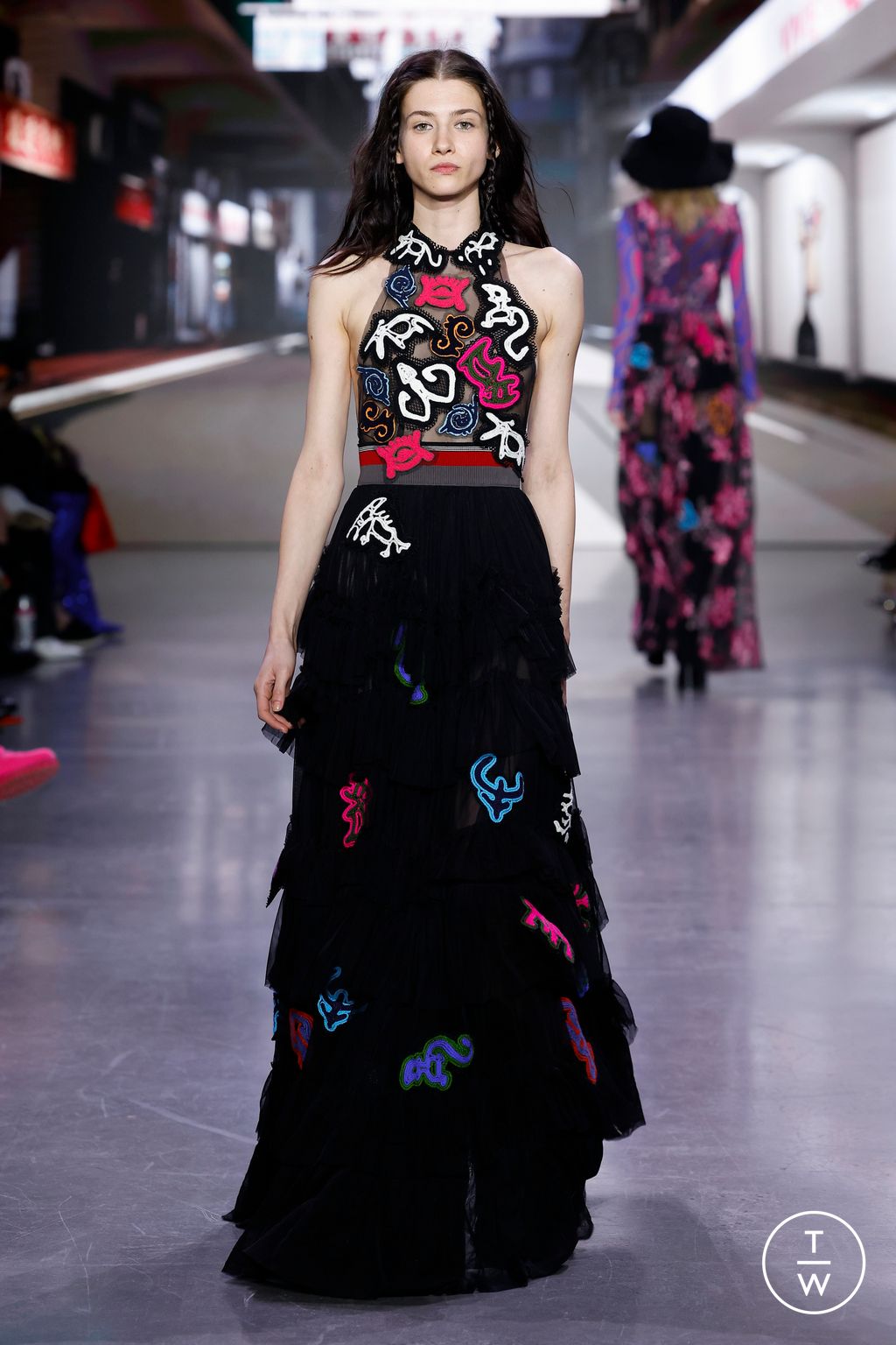 Fashion Week New York Fall/Winter 2023 look 42 de la collection Vivienne Tam womenswear