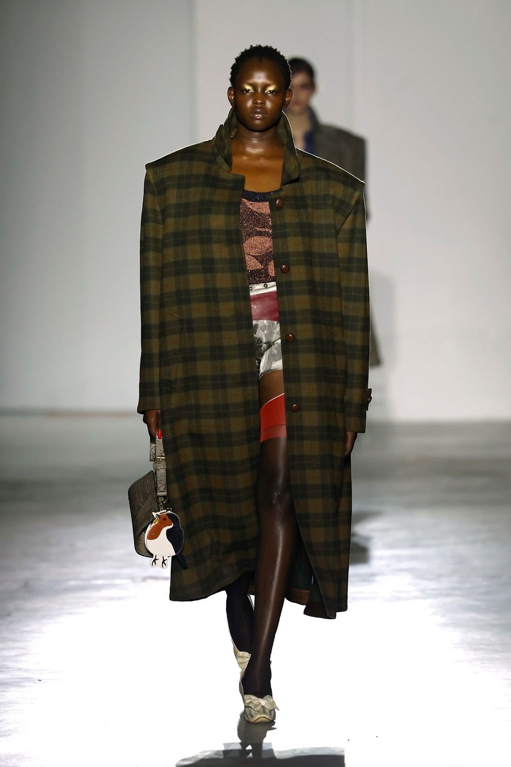 Fashion Week Paris Fall/Winter 2026 look 1 from the Vivienne Westwood collection womenswear