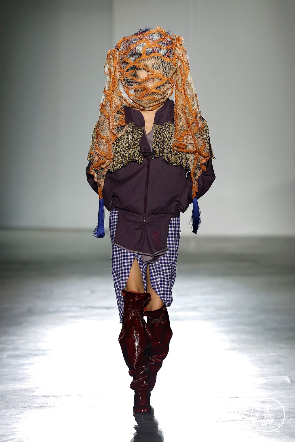 Fashion Week Paris Fall/Winter 2026 look 7 from the Vivienne Westwood collection womenswear