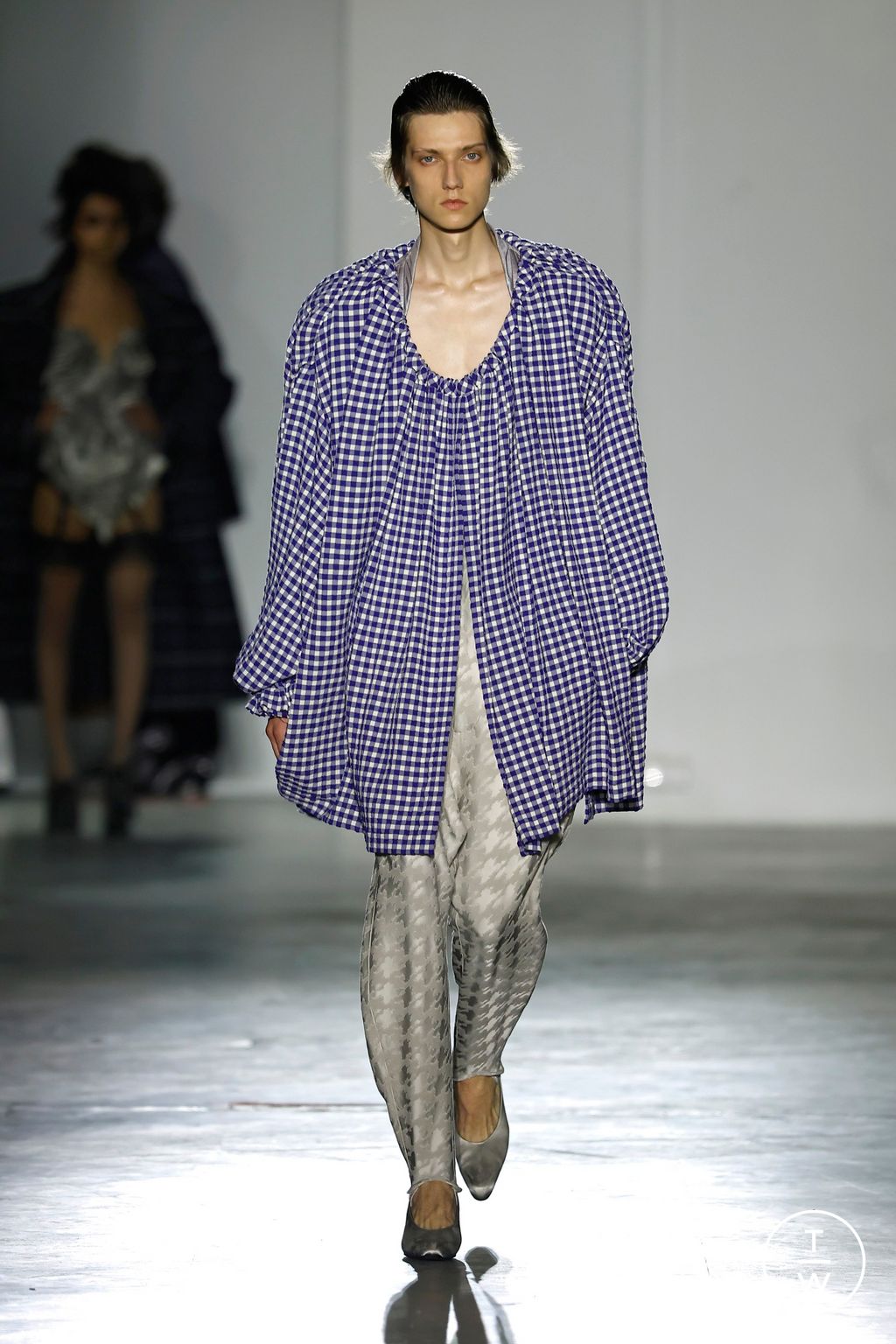 Fashion Week Paris Fall/Winter 2026 look 8 from the Vivienne Westwood collection womenswear