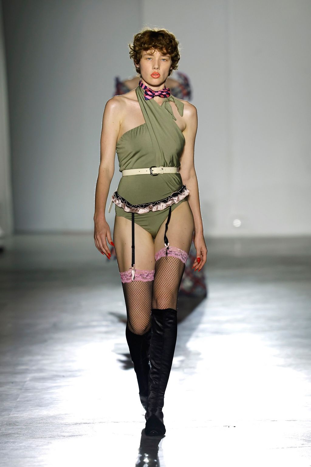 Fashion Week Paris Fall/Winter 2026 look 24 from the Vivienne Westwood collection womenswear