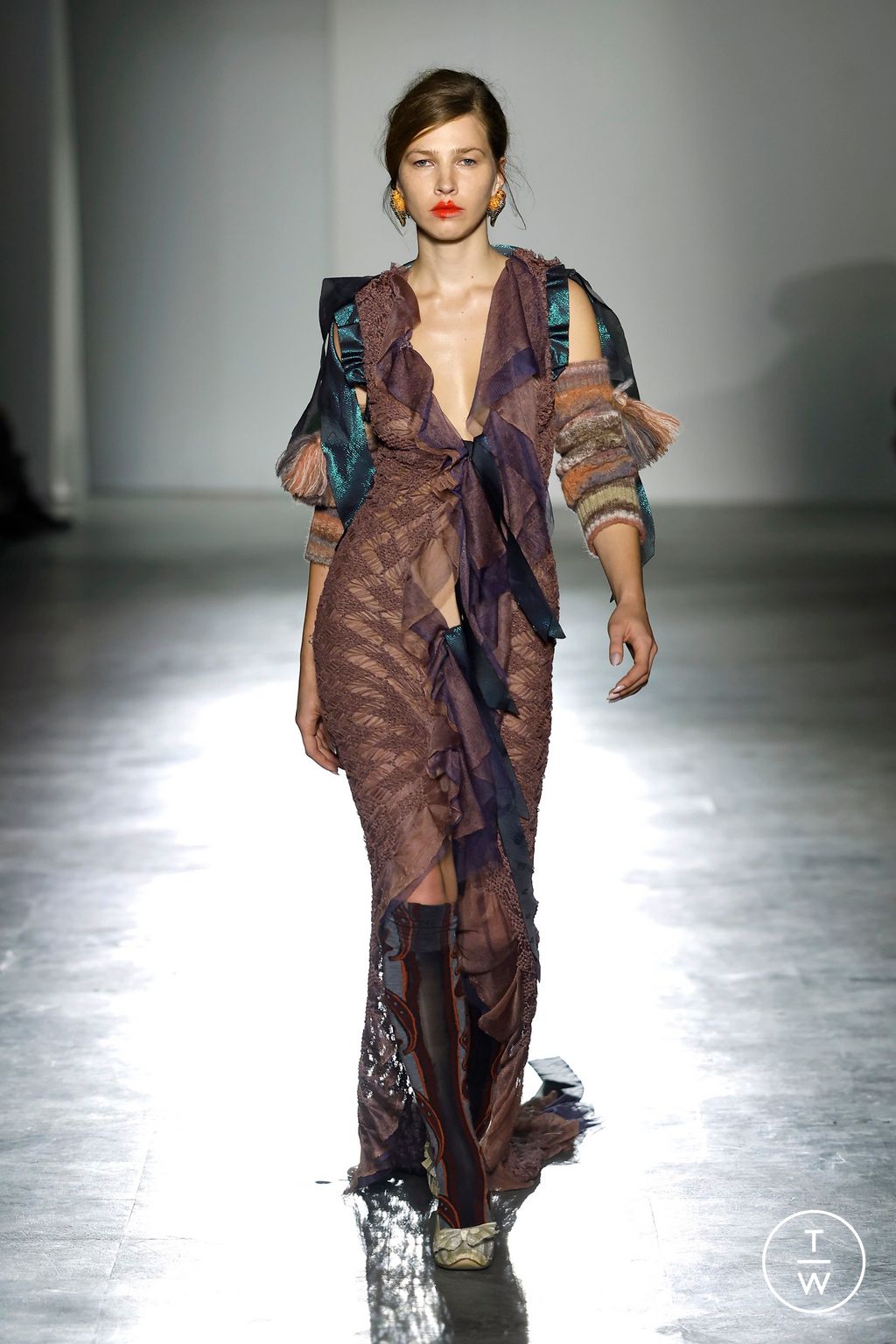 Fashion Week Paris Fall/Winter 2026 look 31 from the Vivienne Westwood collection womenswear