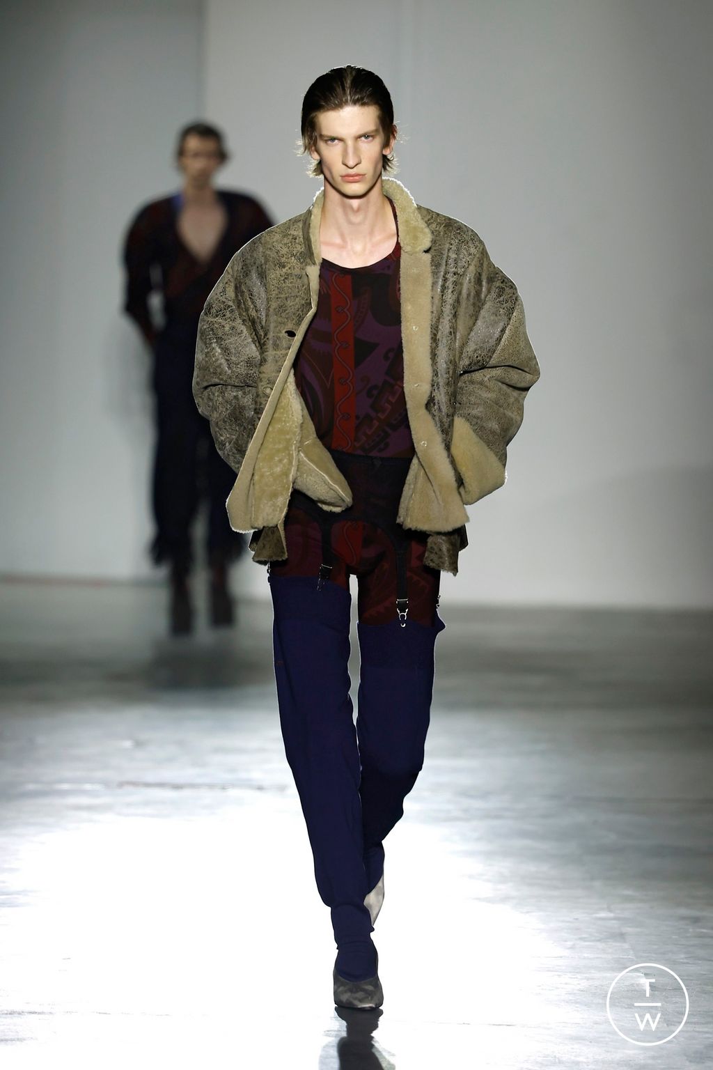 Fashion Week Paris Fall/Winter 2026 look 36 from the Vivienne Westwood collection womenswear