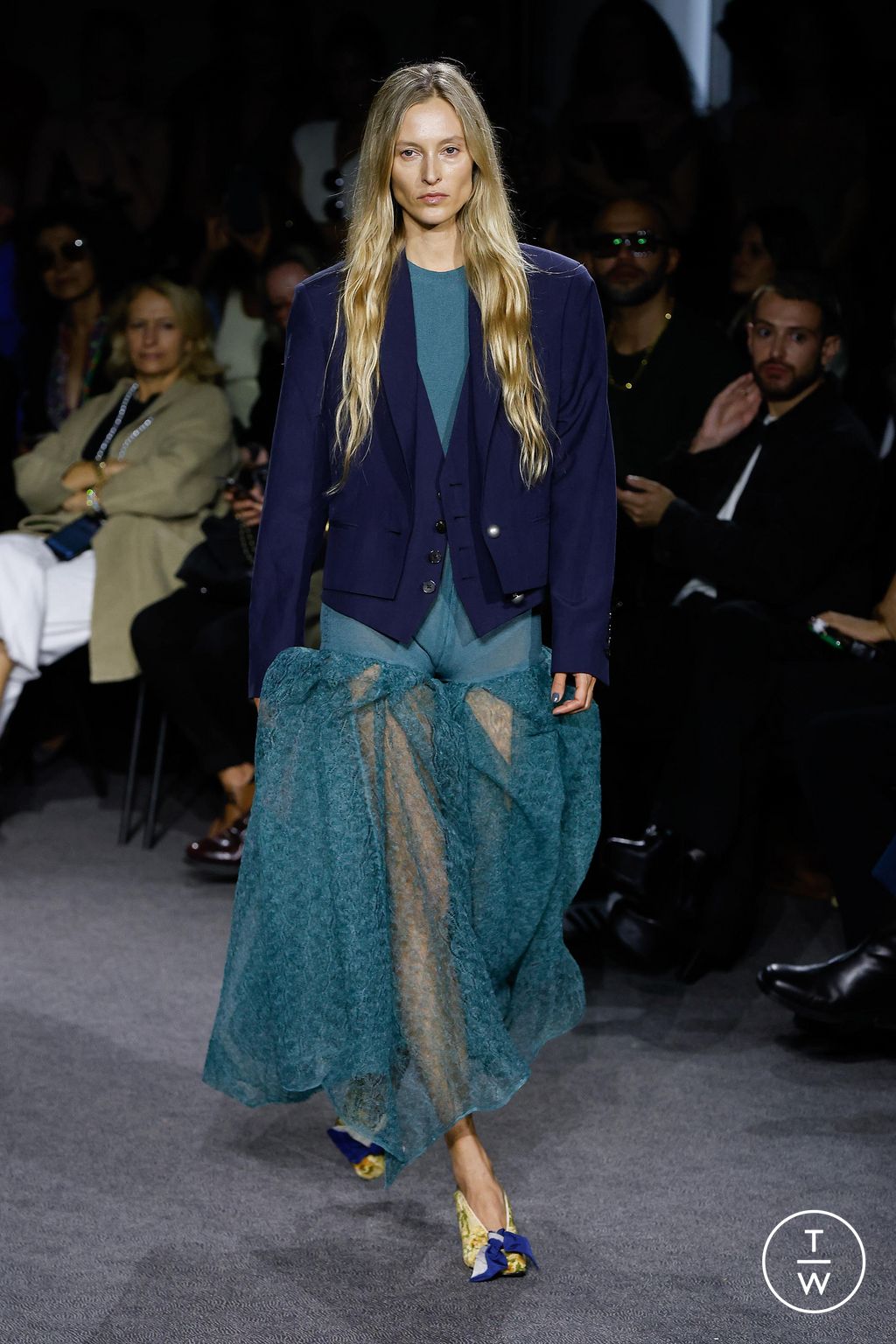 Fashion Week Paris Spring/Summer 2024 look 32 de la collection Andreas Kronthaler for Vivienne Westwood womenswear