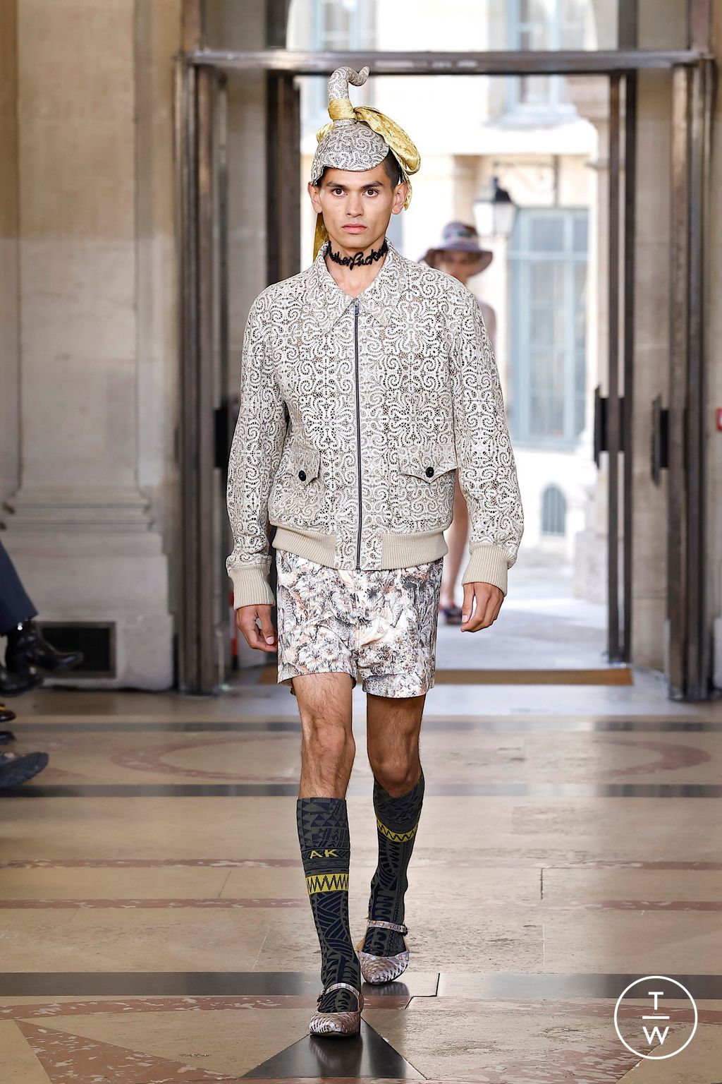 Fashion Week Paris Spring/Summer 2026 look 4 from the Vivienne Westwood collection womenswear