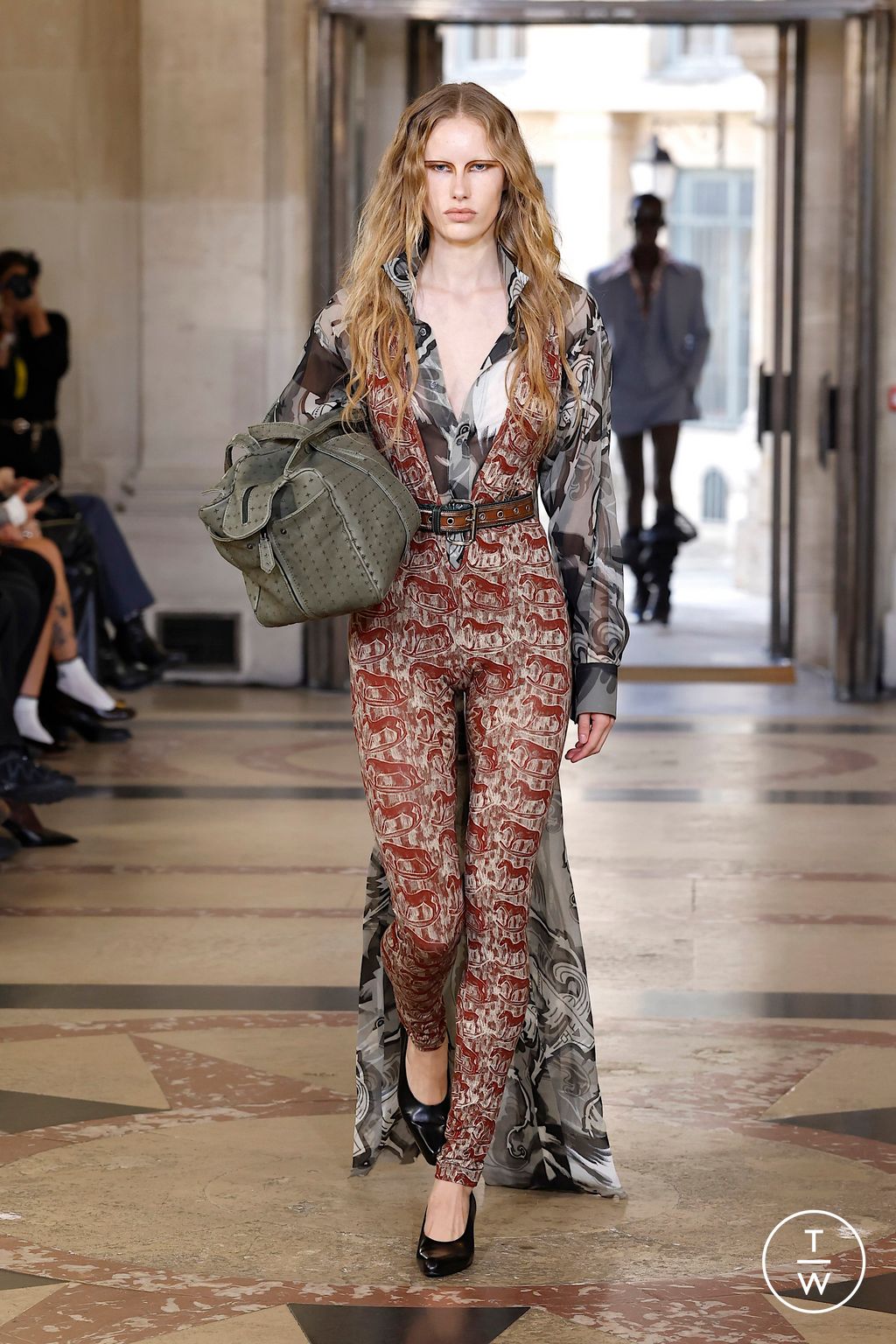 Fashion Week Paris Spring/Summer 2026 look 9 from the Vivienne Westwood collection womenswear