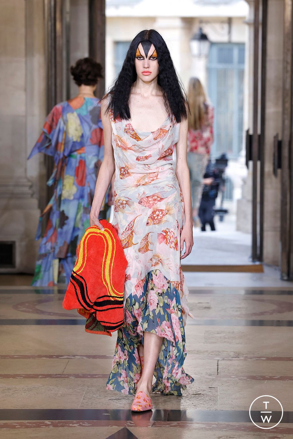 Fashion Week Paris Spring/Summer 2026 look 23 from the Vivienne Westwood collection 女装
