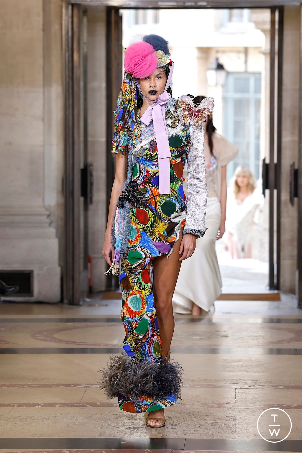 Fashion Week Paris Spring/Summer 2026 look 39 from the Vivienne Westwood collection 女装