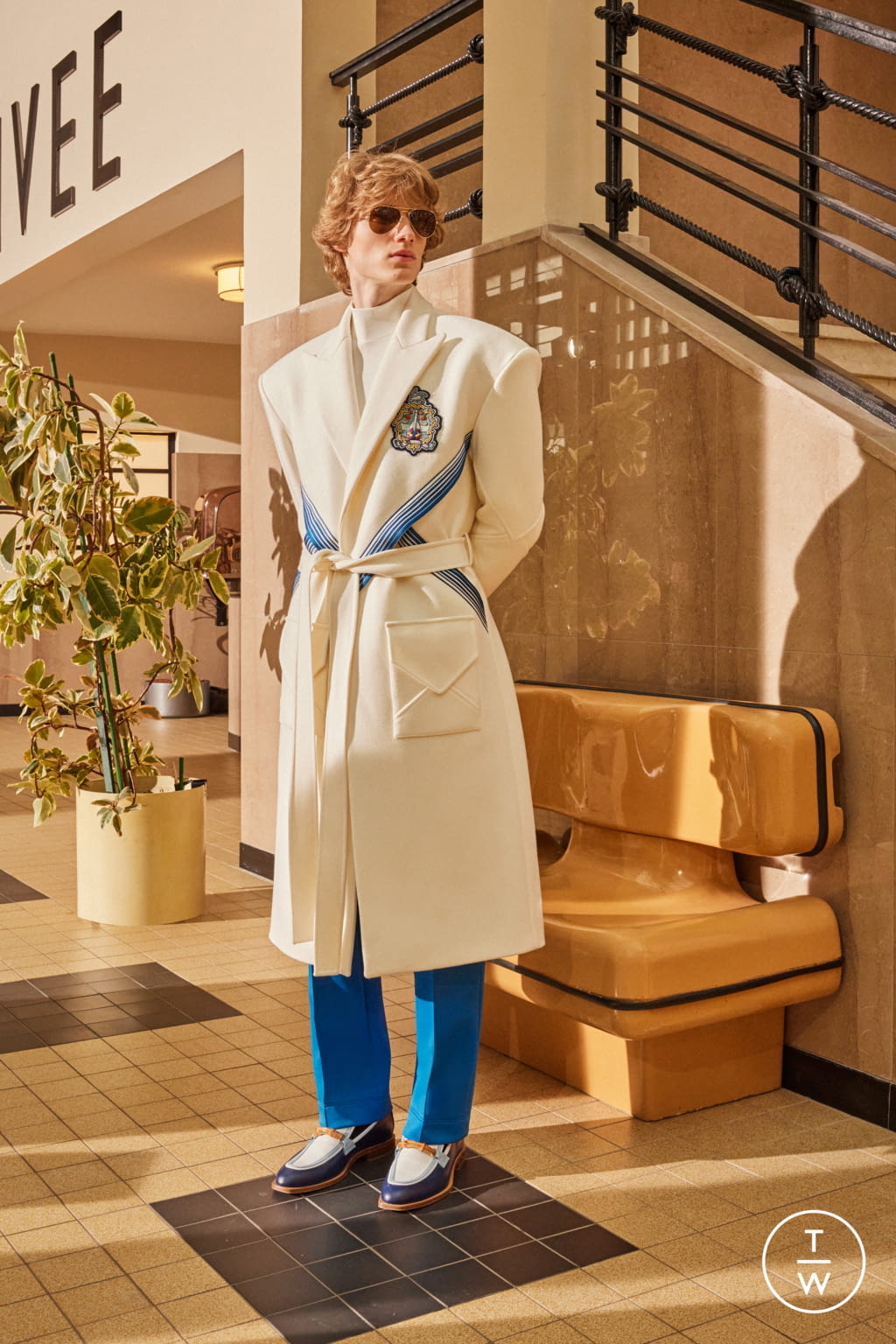 Fashion Week Paris Fall/Winter 2022 look 23 from the Casablanca collection menswear