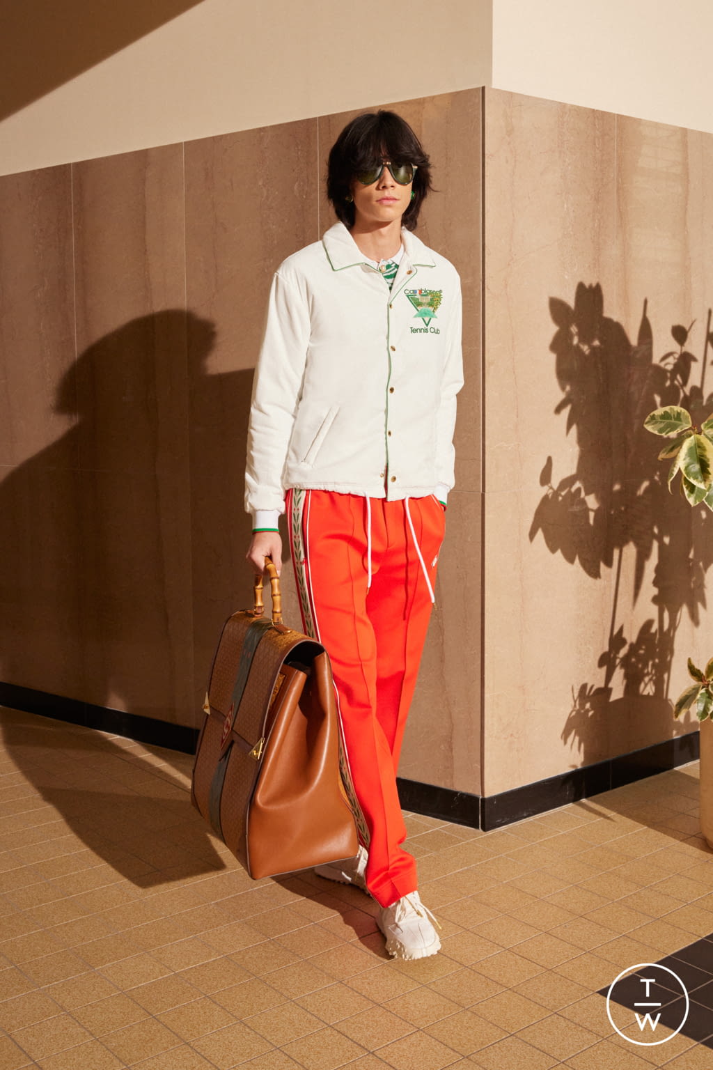 Fashion Week Paris Fall/Winter 2022 look 29 from the Casablanca collection menswear