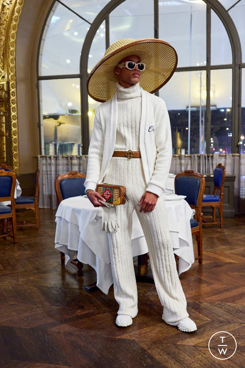 Fashion Week Paris Fall/Winter 2022 look 55 from the Casablanca collection menswear