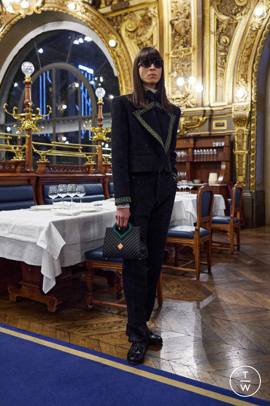 Fashion Week Paris Fall/Winter 2022 look 65 from the Casablanca collection menswear