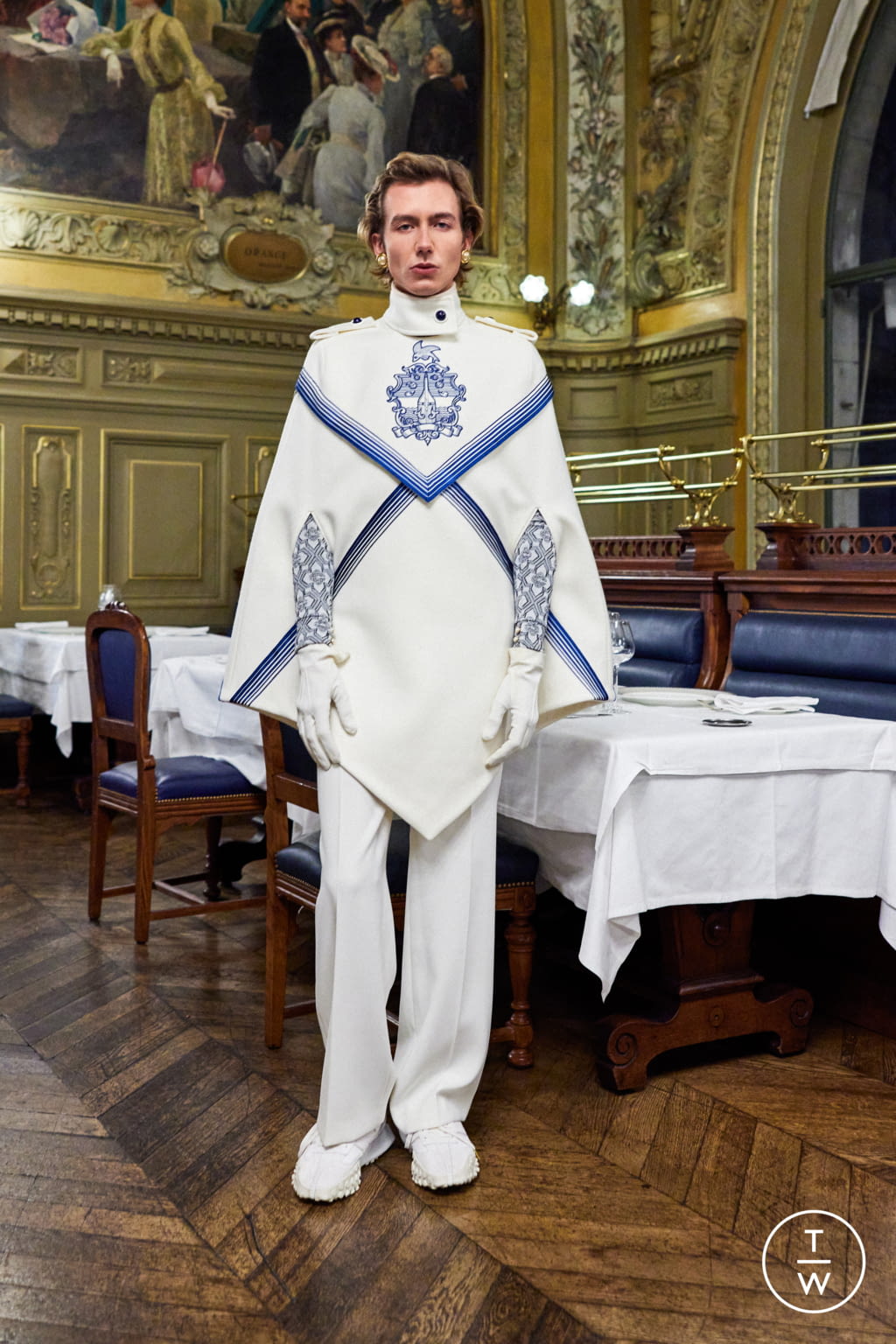 Fashion Week Paris Fall/Winter 2022 look 68 from the Casablanca collection menswear