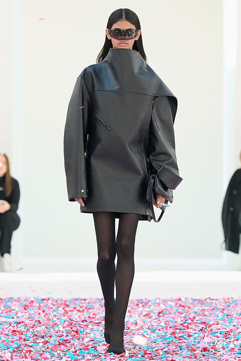Fashion Week Paris Fall/Winter 2025 look 35 from the Courrèges collection womenswear