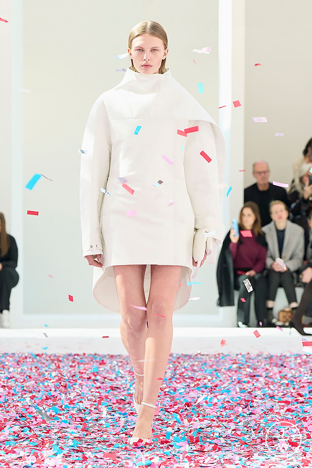 Fashion Week Paris Fall/Winter 2025 look 39 from the Courrèges collection womenswear