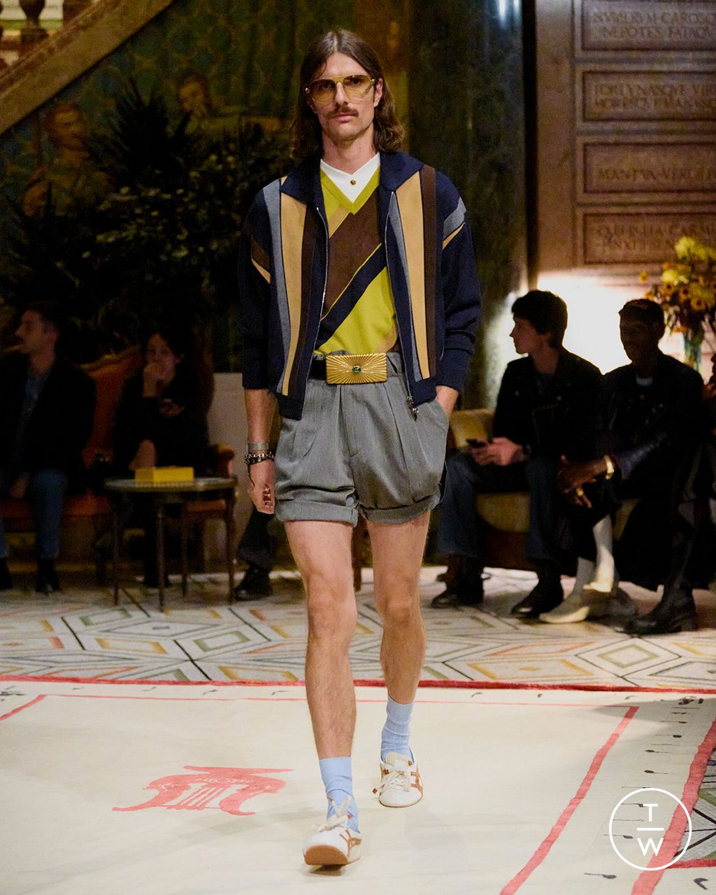 Fashion Week Milan Spring/Summer 2026 look 46 from the Versace collection womenswear