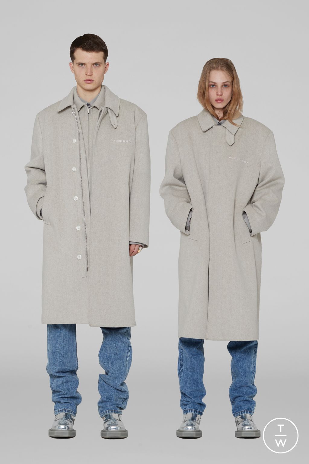 Fashion Week Paris Fall/Winter 2023 look 23 de la collection VTMNTS menswear