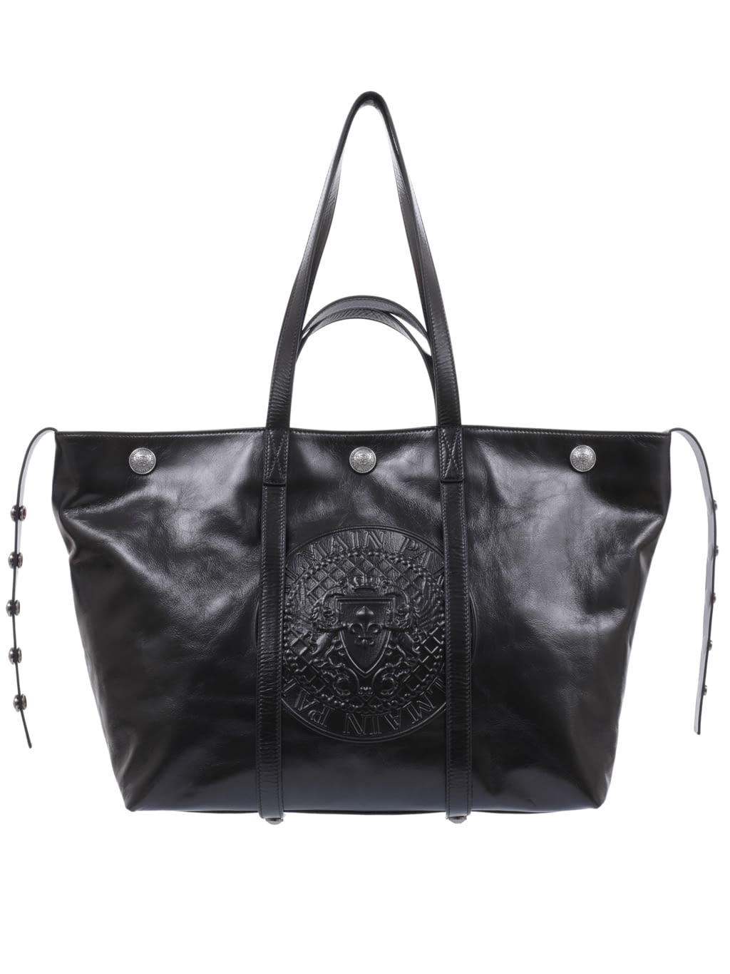 Fashion Week Paris Fall/Winter 2018 look 126 from the Balmain collection womenswear accessories