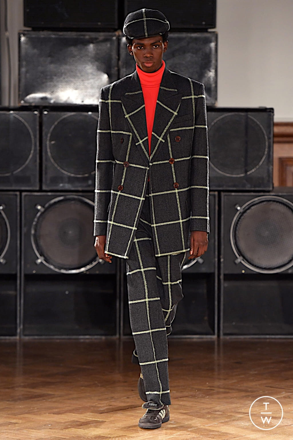 Fashion Week London Fall/Winter 2020 look 3 from the Wales Bonner collection menswear