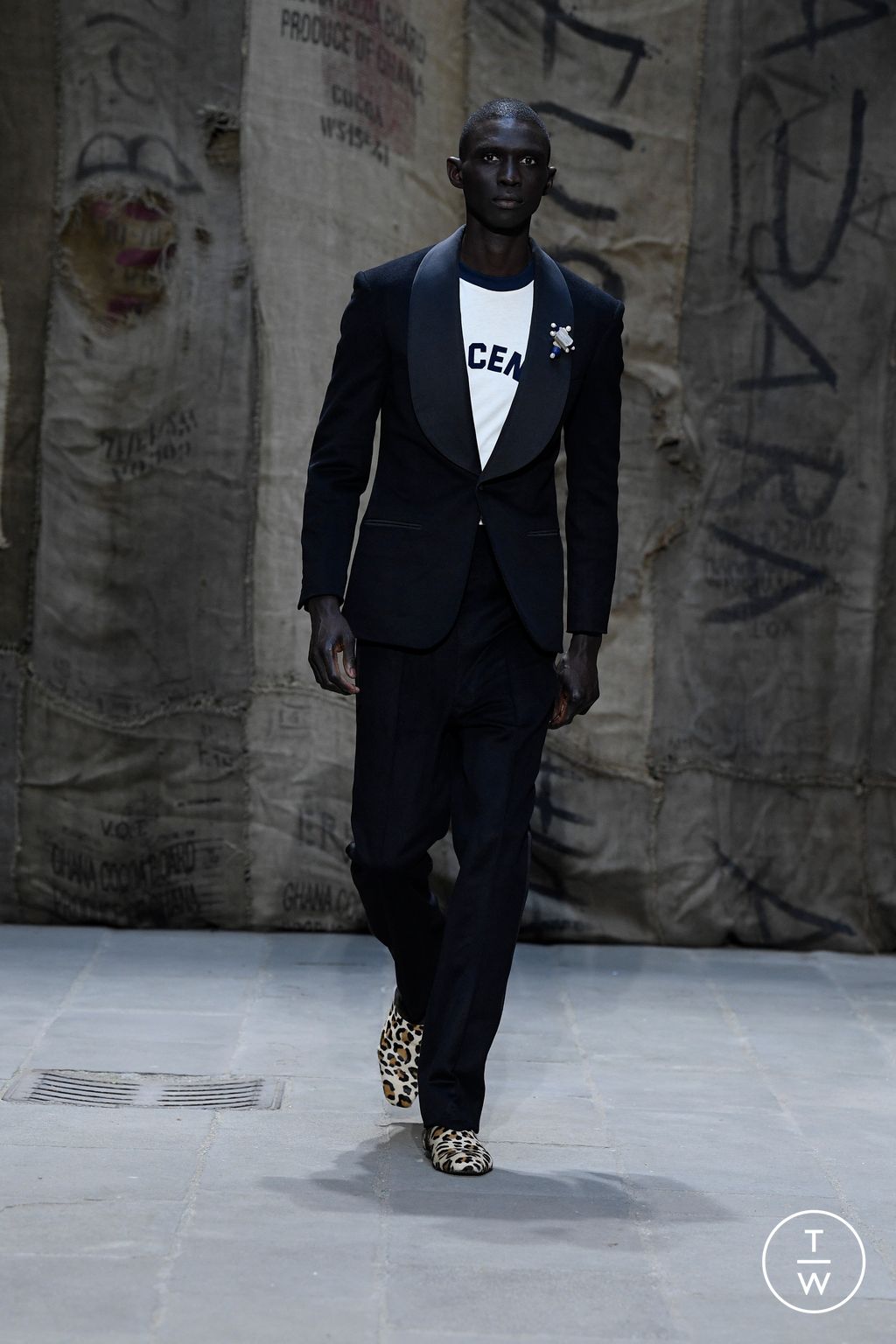 Fashion Week Florence - Pitti Spring/Summer 2023 look 3 from the Wales Bonner collection menswear