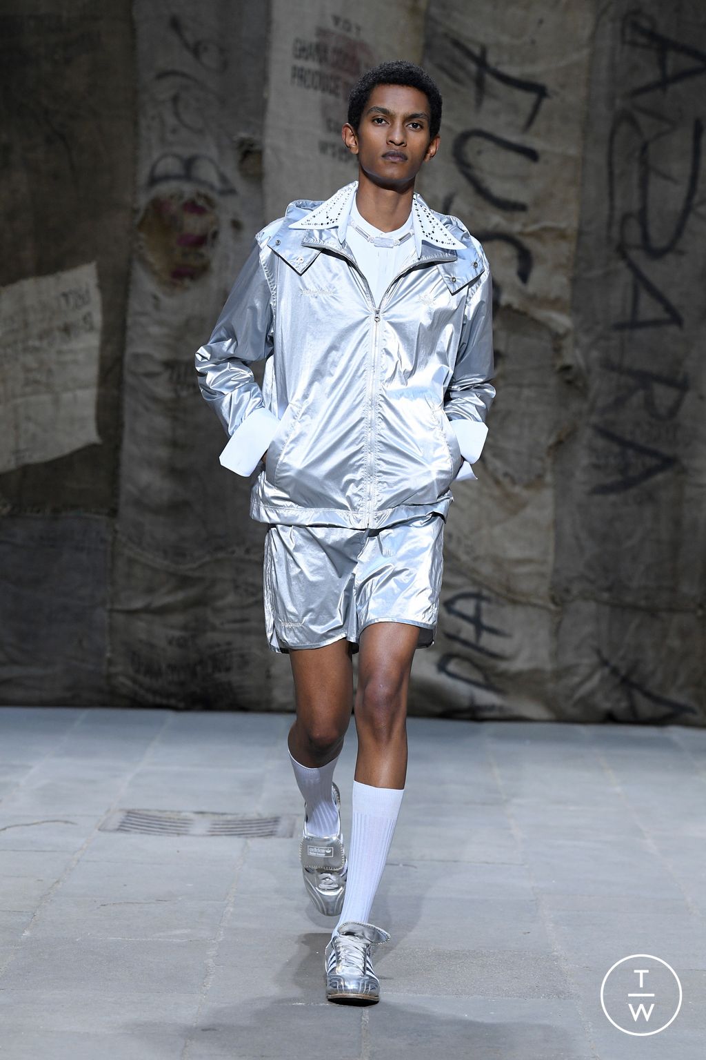 Fashion Week Florence - Pitti Spring/Summer 2023 look 7 from the Wales Bonner collection 男装