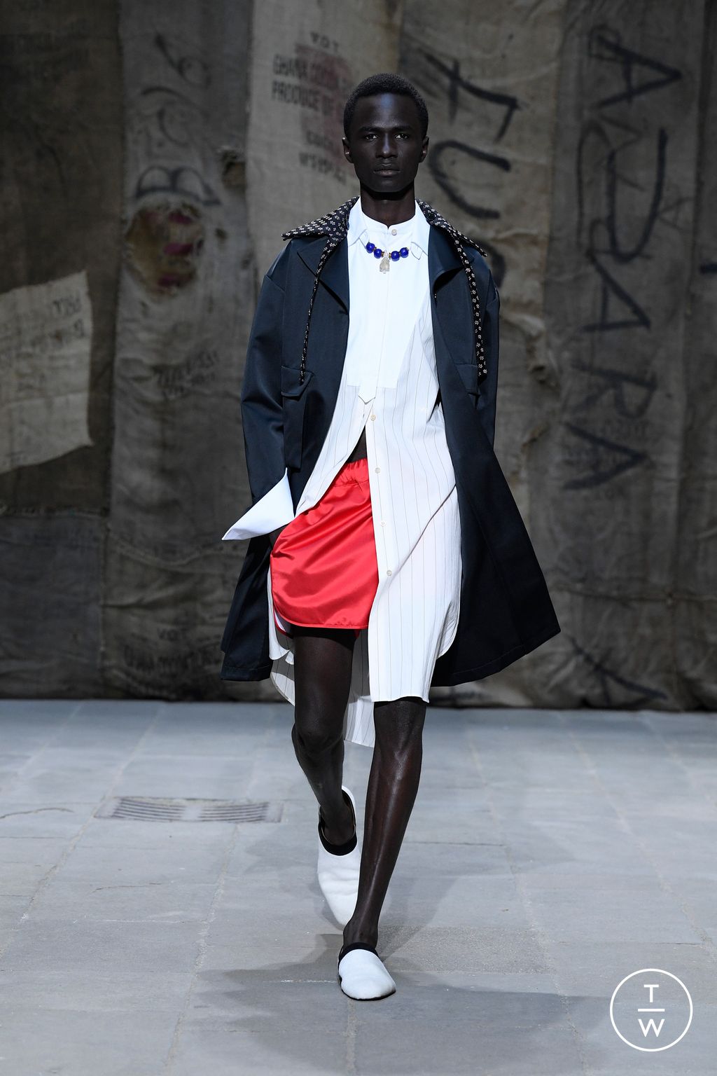 Fashion Week Florence - Pitti Spring/Summer 2023 look 8 from the Wales Bonner collection 男装