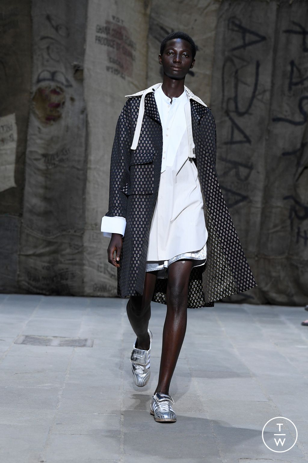 Fashion Week Florence - Pitti Spring/Summer 2023 look 9 from the Wales Bonner collection 男装