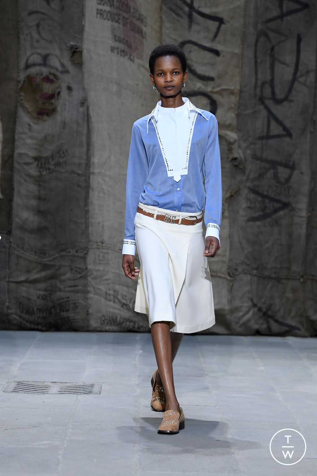 Fashion Week Florence - Pitti Spring/Summer 2023 look 12 from the Wales Bonner collection 男装