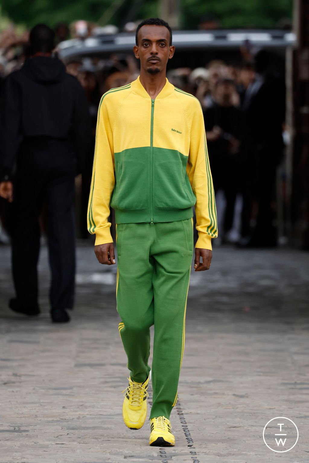 Fashion Week Paris Spring/Summer 2024 look 16 from the Wales Bonner collection menswear