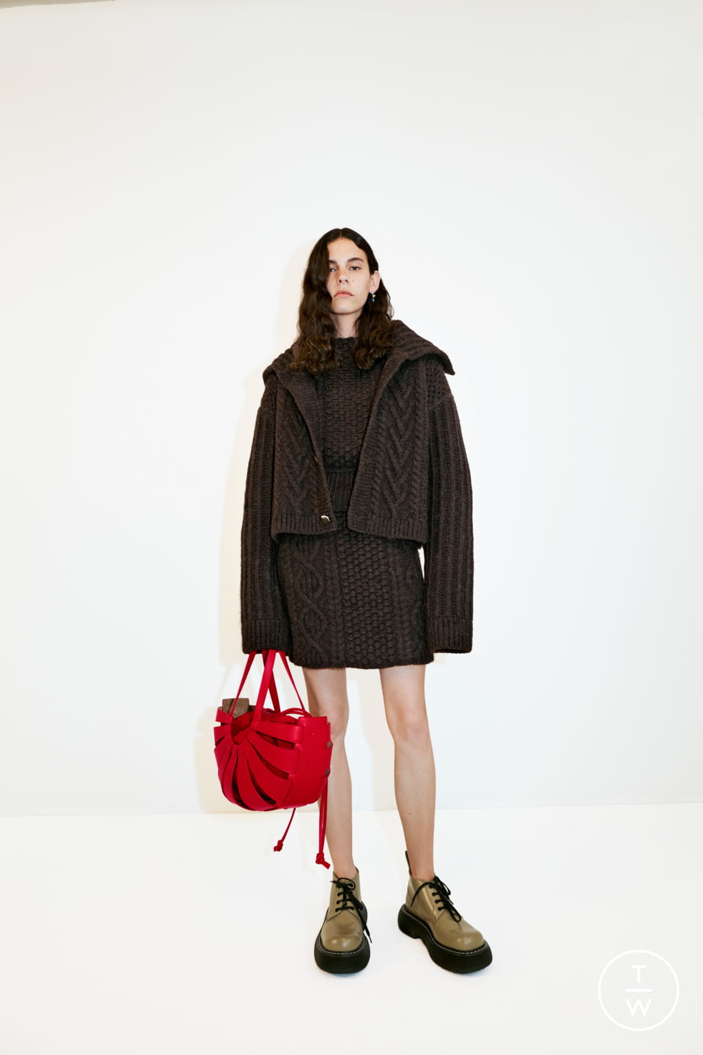 Fashion Week Milan Resort 2021 look 17 from the Bottega Veneta collection womenswear
