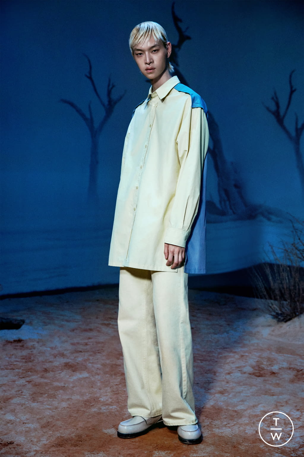 Fashion Week Paris Spring/Summer 2021 look 45 from the WE11DONE collection menswear