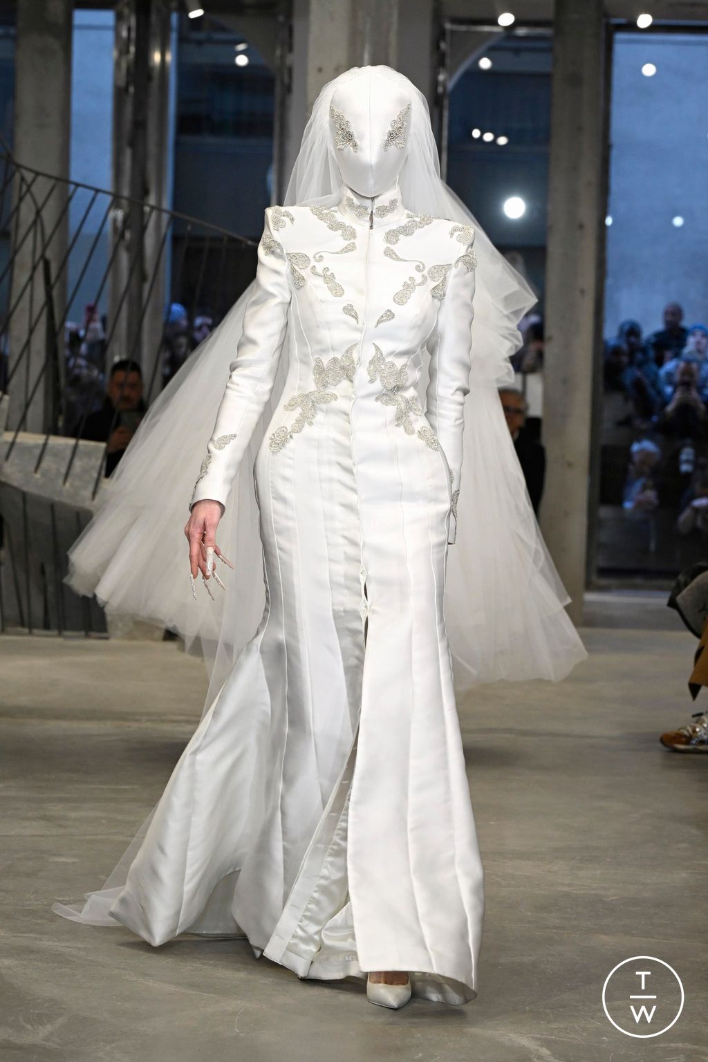 Fashion Week Paris Fall/Winter 2026 look 58 from the WEINSANTO collection 女装