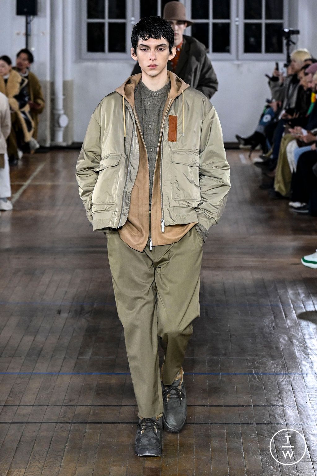 Fashion Week Paris Fall/Winter 2024 look 18 from the White Mountaineering collection menswear