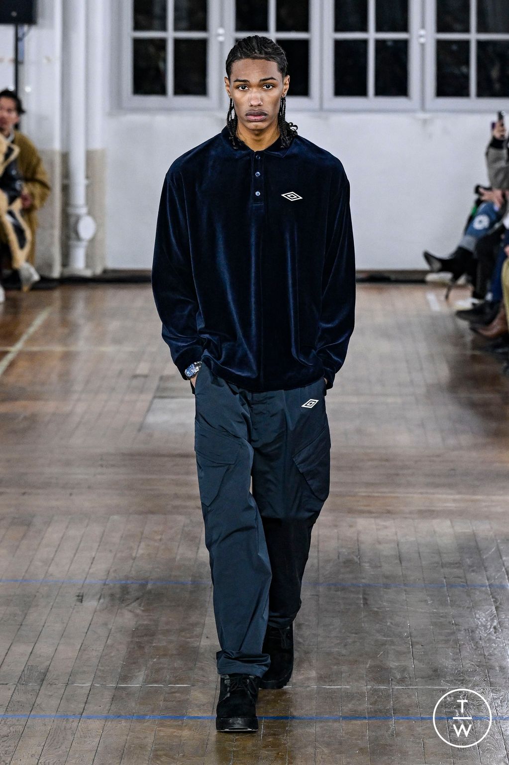 Fashion Week Paris Fall/Winter 2024 look 36 from the White Mountaineering collection menswear