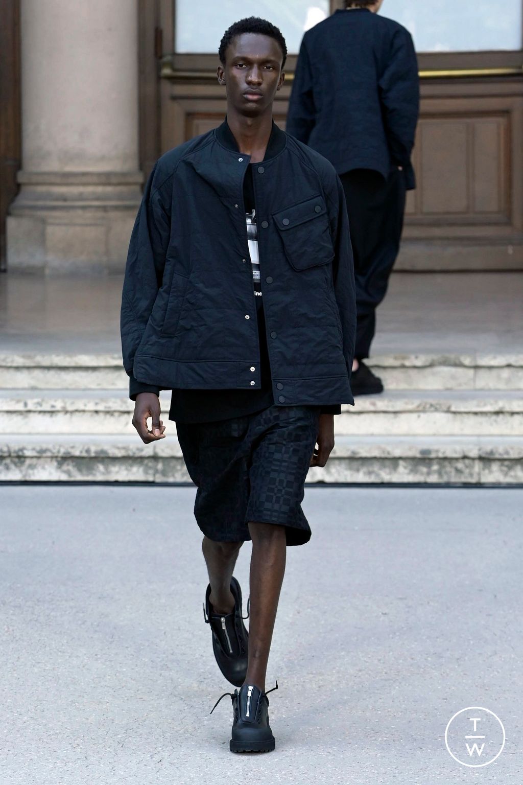 Fashion Week Paris Spring/Summer 2024 look 10 from the White Mountaineering collection menswear