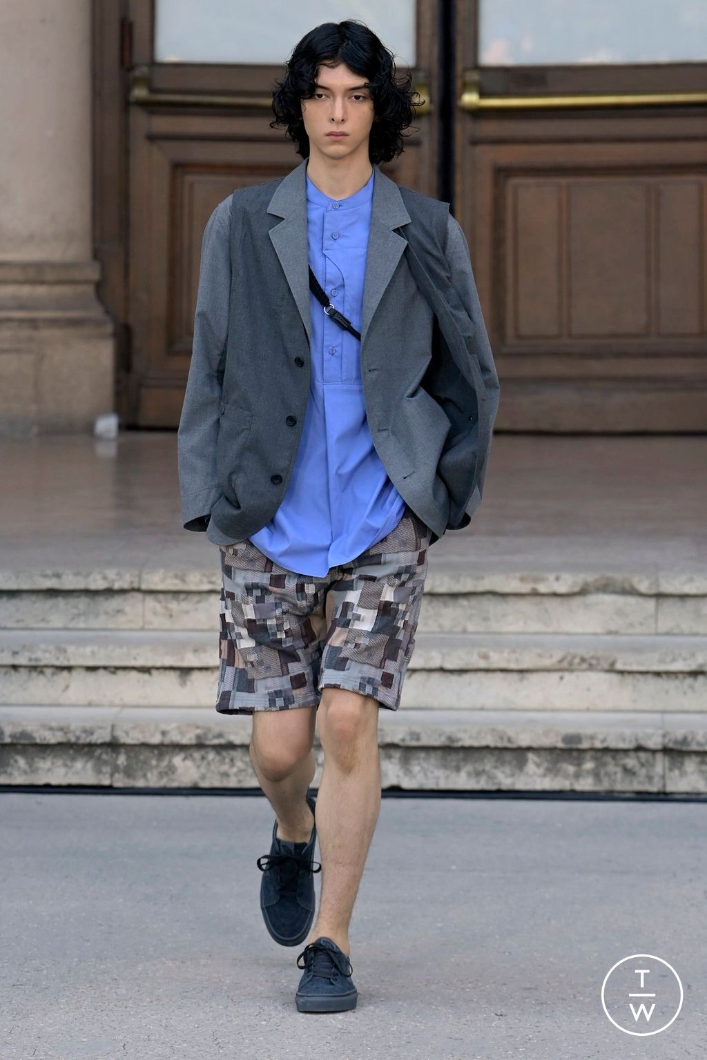 Fashion Week Paris Spring/Summer 2024 look 16 de la collection White Mountaineering menswear