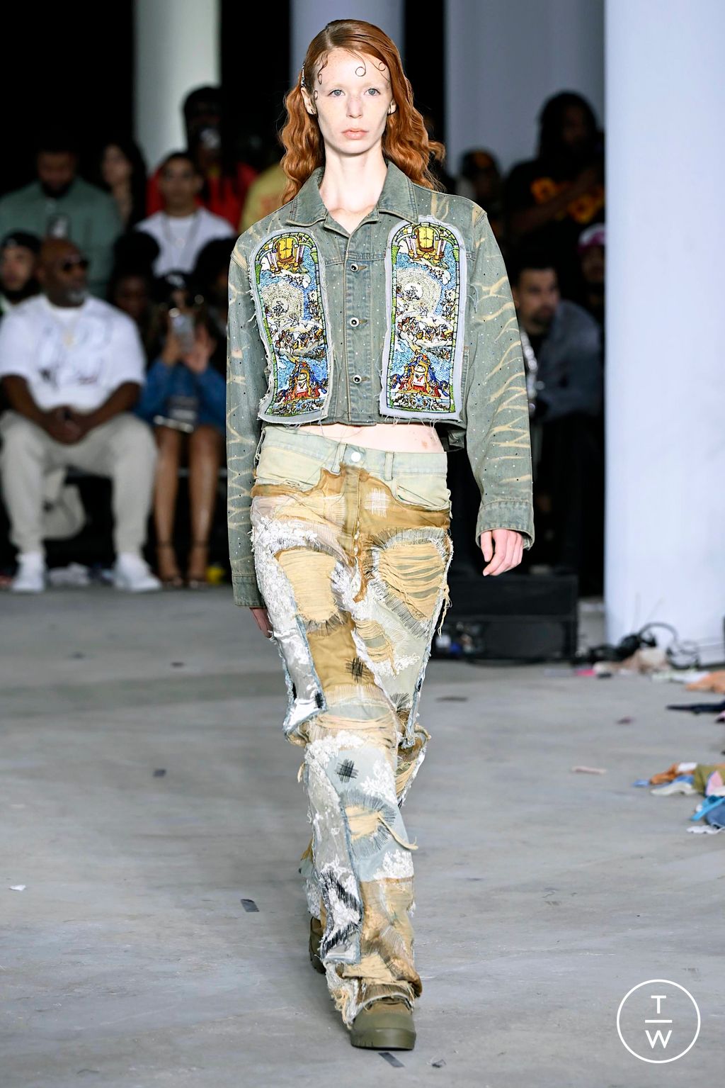 Fashion Week New York Spring/Summer 2024 look 2 de la collection Who Decides War womenswear