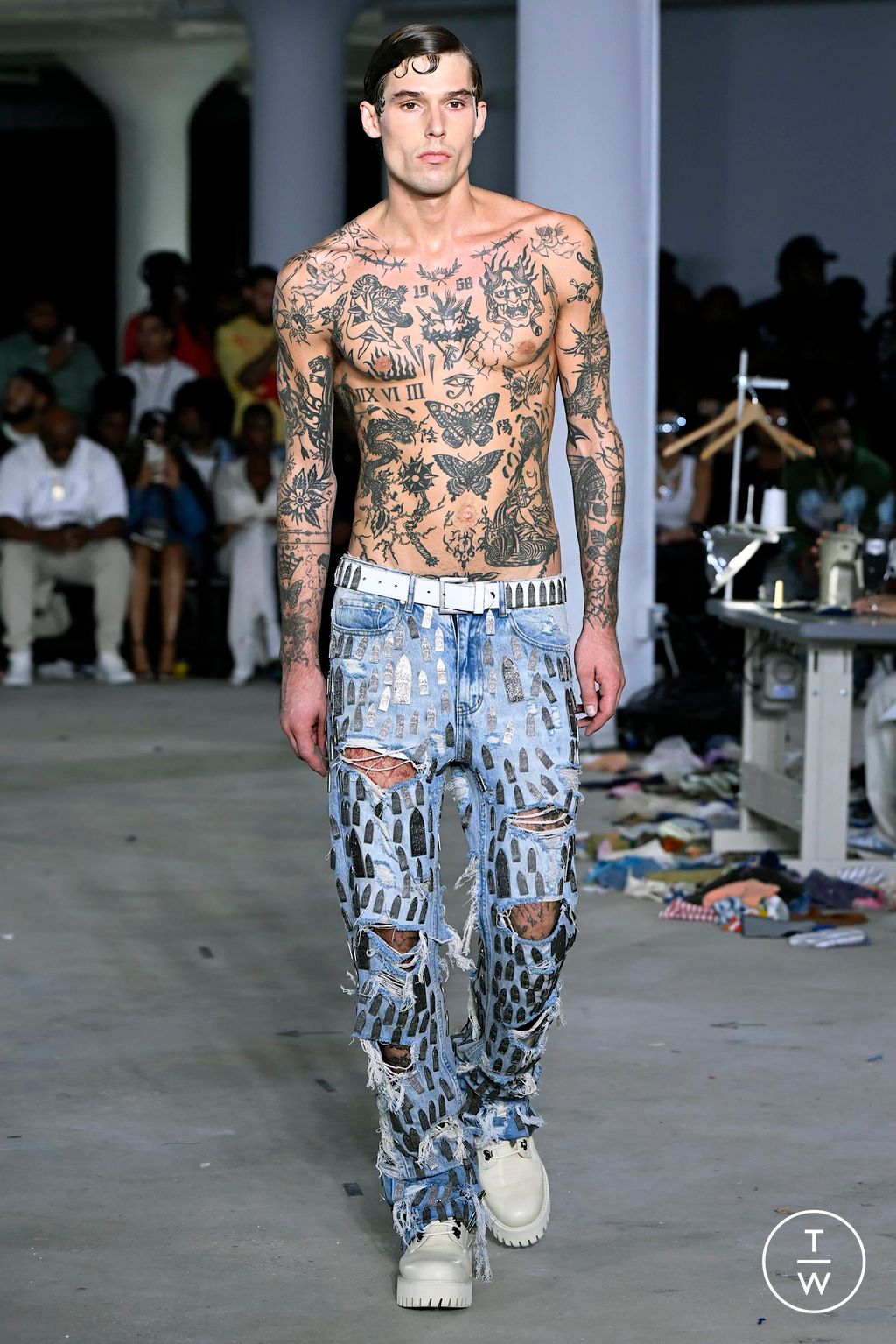 Fashion Week New York Spring/Summer 2024 look 4 from the Who Decides War collection 女装