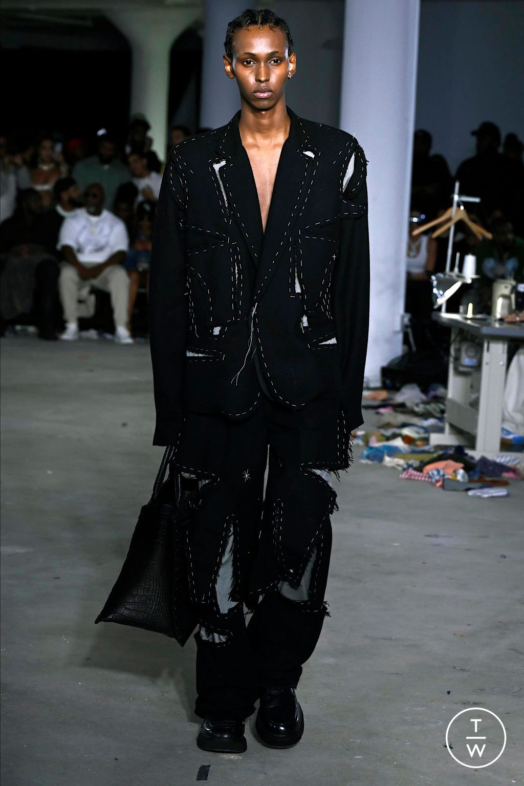 Fashion Week New York Spring/Summer 2024 look 35 from the Who Decides War collection womenswear